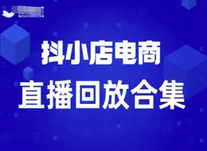 短视频电商：抖小店变现从0到盈利过直播回放-锦宝资源站
