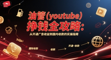油管(youtube)挣钱全攻略：从开通广告收益到国内收款的实操指南（更新）-锦宝资源站