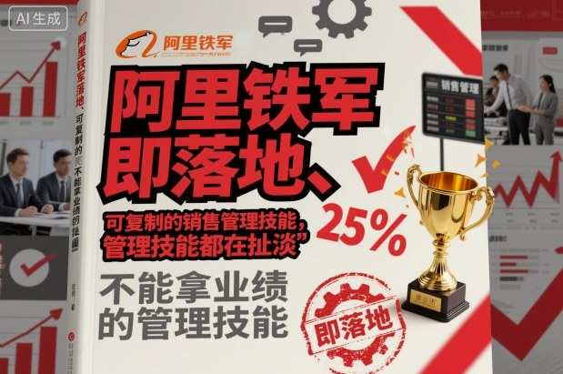 阿里铁军即落地、可复制的销售管理技能,不能拿业绩的管理技能都在扯淡-锦宝资源站